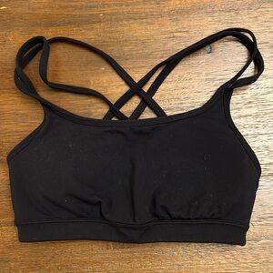 Athleta black sports bra